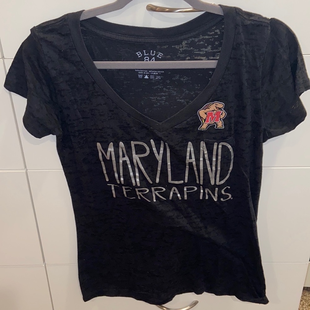 Maryland Terrapins acid wash t-shirt